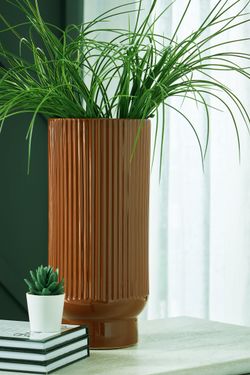 Avalyah Burnt Umber Tall Vase (Online Special Price)