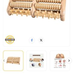 Wooden Foot Massager