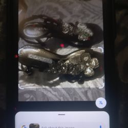 Size 5 Coach Bianca Strappy Heels 