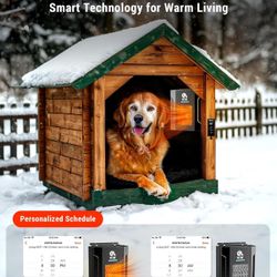 Dog House Heater with WiFi App Control NEW, Unopened Box