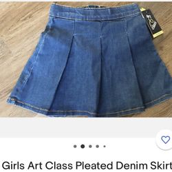Girls Jeans Skirt 