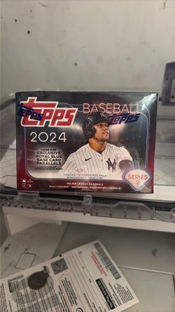 MLB 2024 Topps baseball series 2 value box