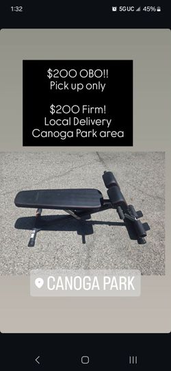 Workout bench