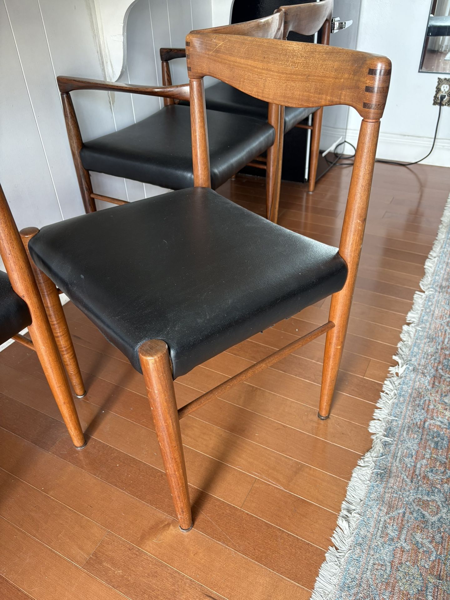 Authentic Mid Century Set Of Chairs