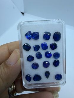 Ceylon Sapphire 1-2. Carats each piece