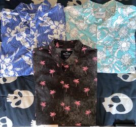 Men’s Button Up Shirt Bundle Large