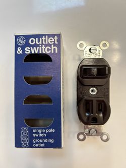 New GE Outlet & Switch Combo