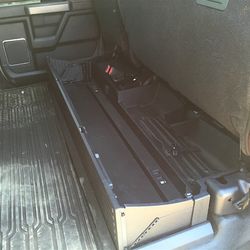 2017 Ford F250 Rear Seat Storage Bin Box