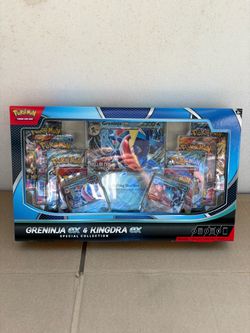 Greninja ex & kingdra ex special collection box