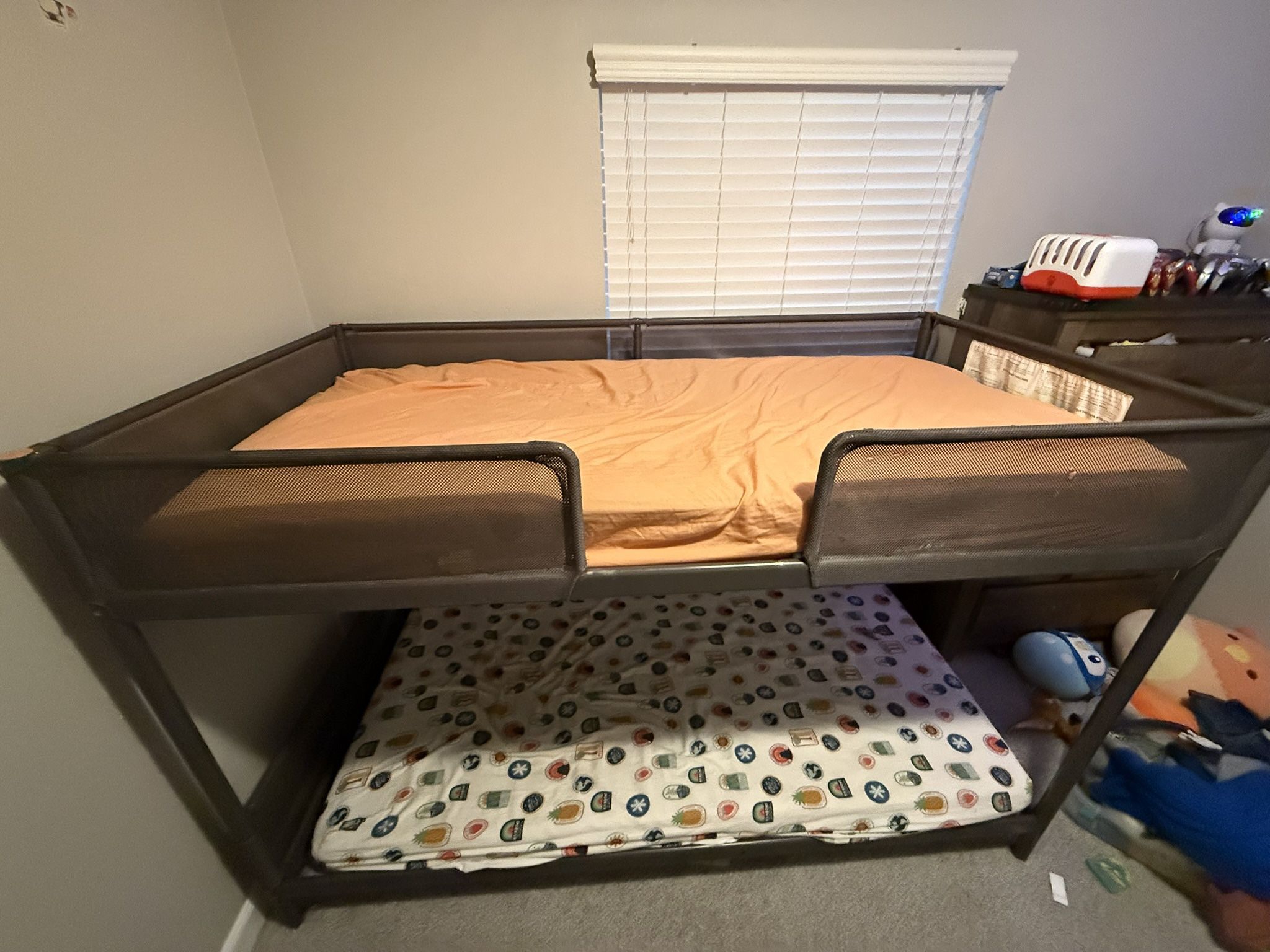 IKEA TUFFING Bunk Bed Twin (Dark Gray)