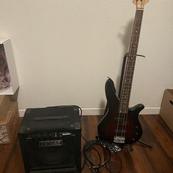 Yamaha Bass And Fender Rumble 15 Amp