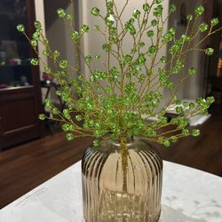 Handmade Acrylic Flower Bead Bouquet – Elegant, Colorful, and Unique Home Decor or Gift