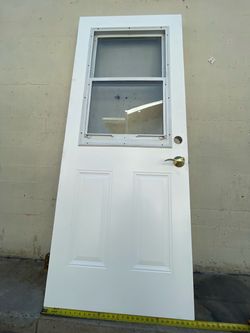 32”X80” Exterior Metal door