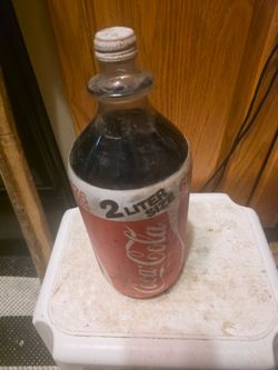 Vintage Coca-Cola 2 Liter Glass Bottle