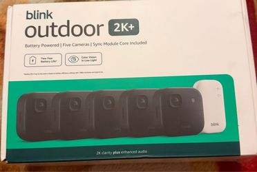Blink cameras 5 pack with all you need