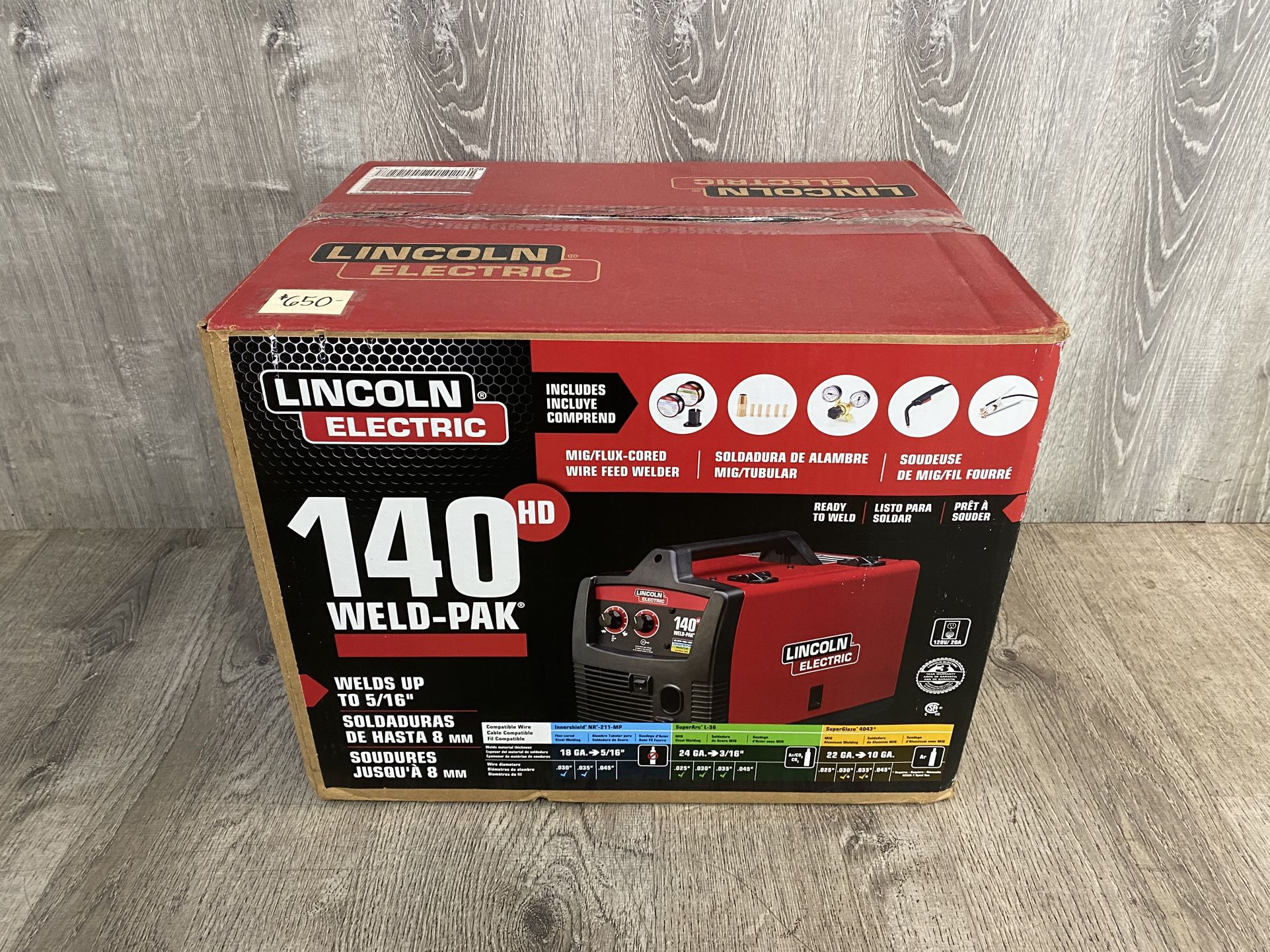 Lincoln Electric 140HD Weld-Pak Wire Feed Welder
