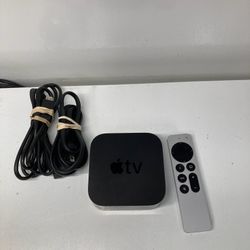 Apple TV A2169 4K 64GB 2nd Generation Media Streamer, Black