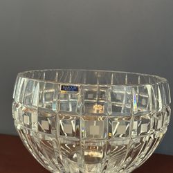 Marquis by Waterford Crystal Quadrata Round Centerpiece Bowl