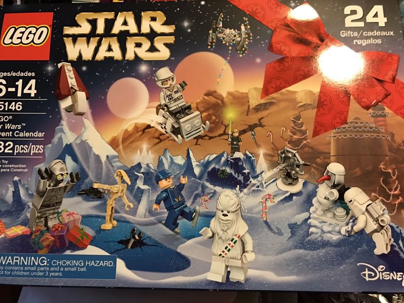 Star Wars advent calendar 2016 (sold out in stores)
