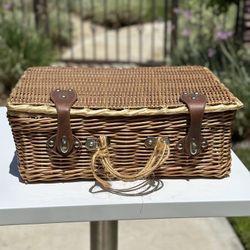 Wicker Picnic Basket