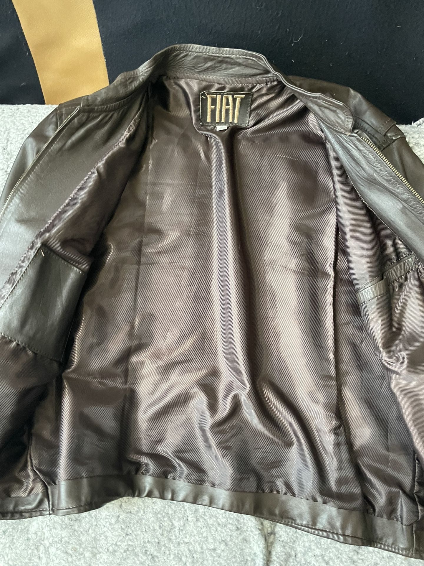 Fiat 500 Leather Jacket