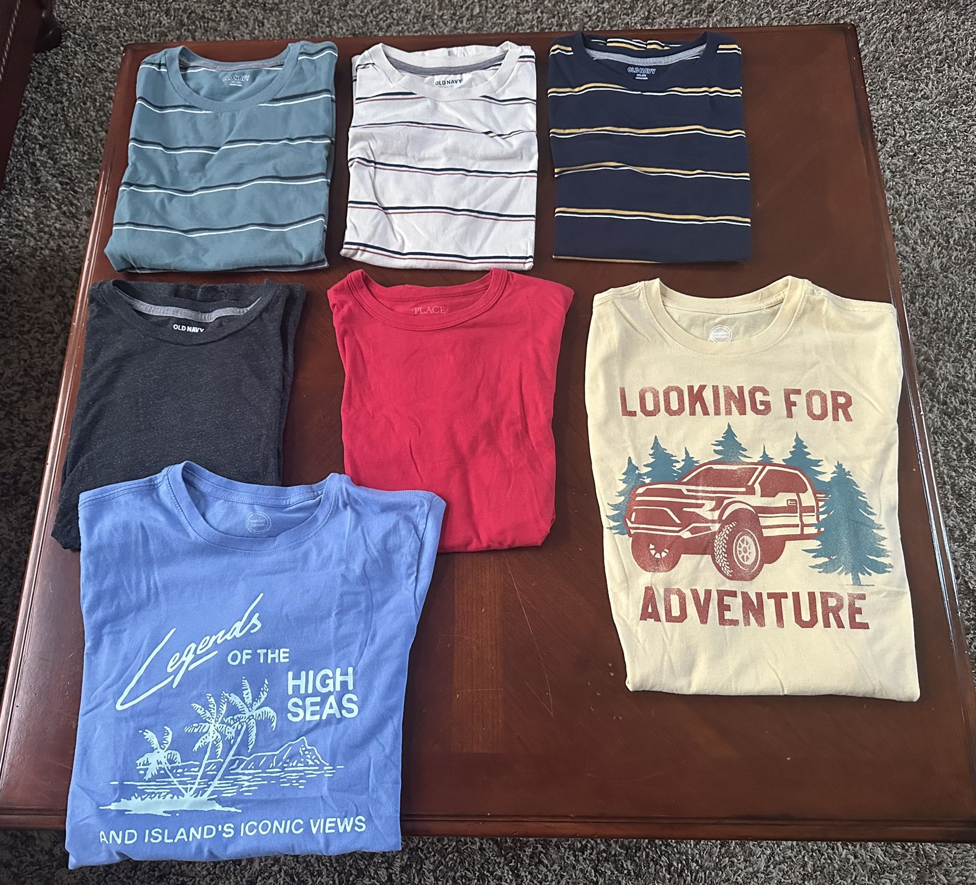 💙 🩵 Shirts LOT Size Youth Kids XXL. Each photo priced separately OR take ALL for $35