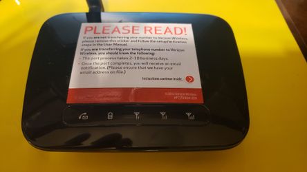 Verizon 3G Home Connect Model F256VW