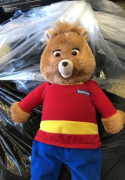 Vintage teddyruxkin with tape