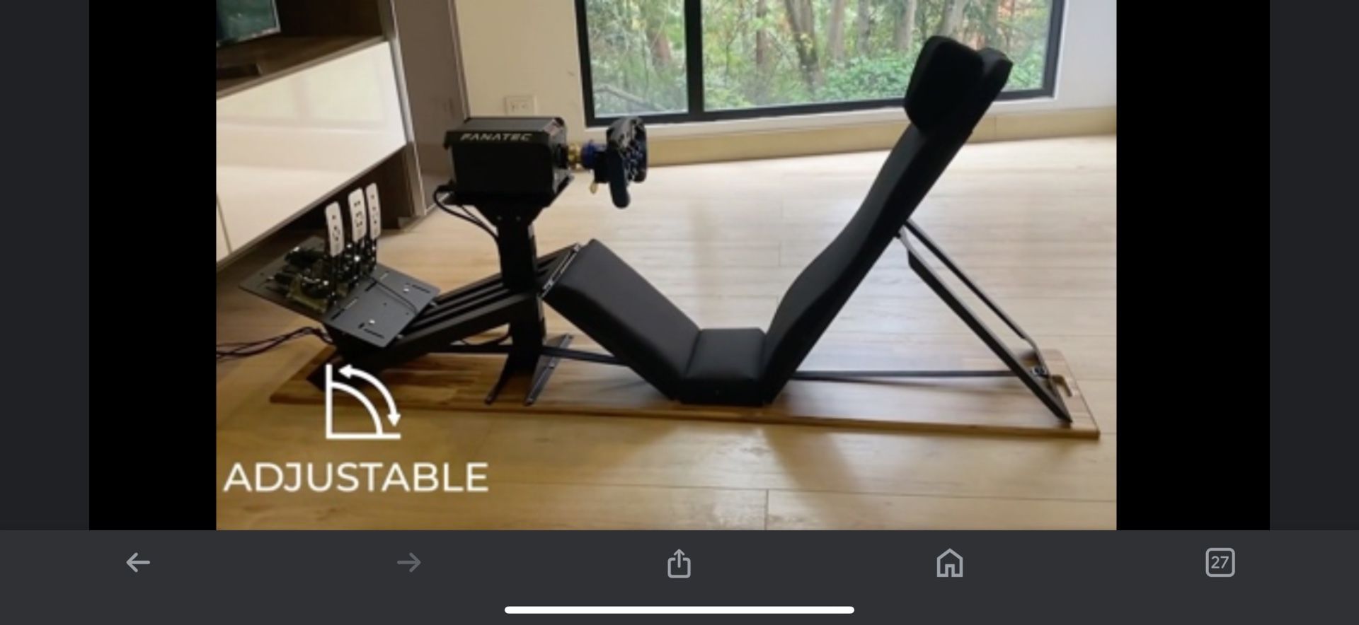Frenchie F1/GT Simulator Cockpit