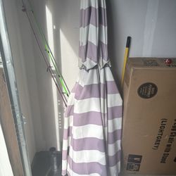 Market Patio Umbrella and Stand
