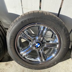 16” Authentic BMW Rims Wrapped In New Z Rated Continental.s