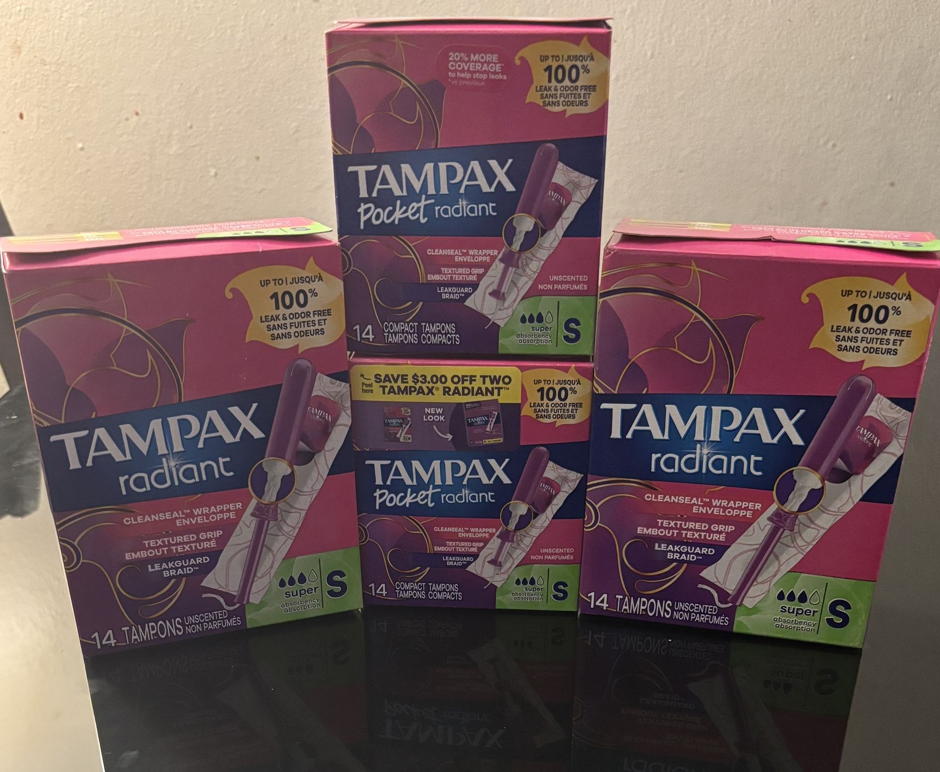 Tampax Radiant Bundle