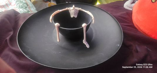 Halloween Skeleton Candy Bowl