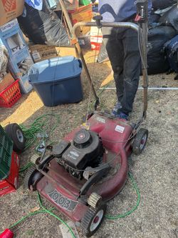Used lawn mower