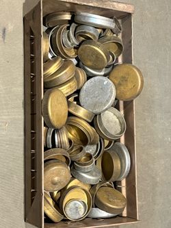 New Automotive mechanic freeze plug lot brass steel car truck engine motor