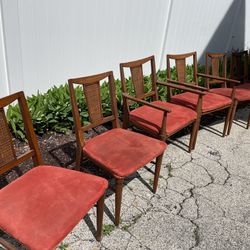 6 Midcentury Modern Chairs- WALNUT