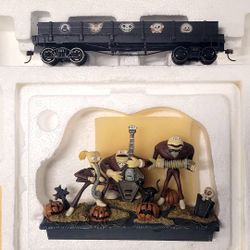 The Nightmare Before Christmas Express Train Hawthorne Village Disney LOT Of 3!