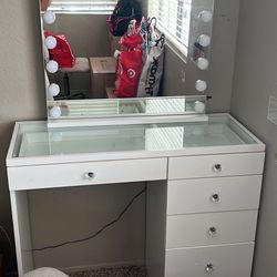 Vanity With Mirror