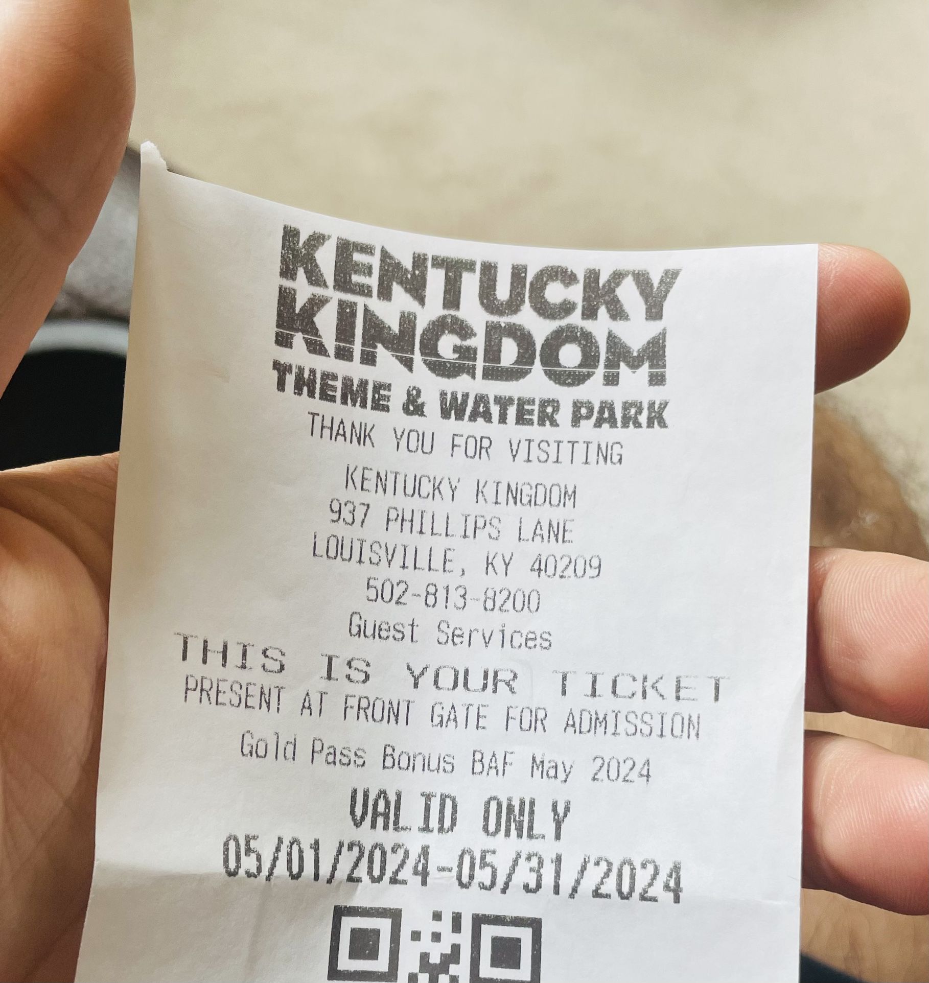 4 Tickets For Kentucky Kingdom Theme And Water Park .All For $40 Valid Until May 31 