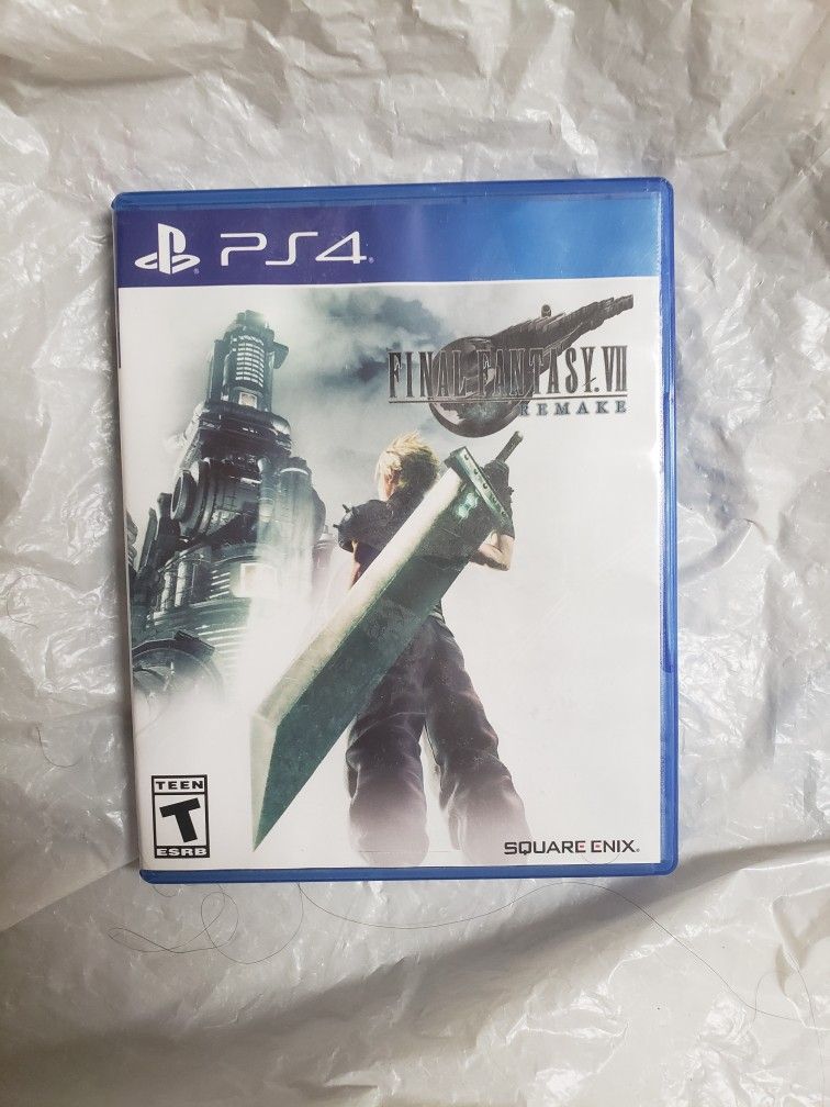 Final Fantasy 7 Remake For The PS4