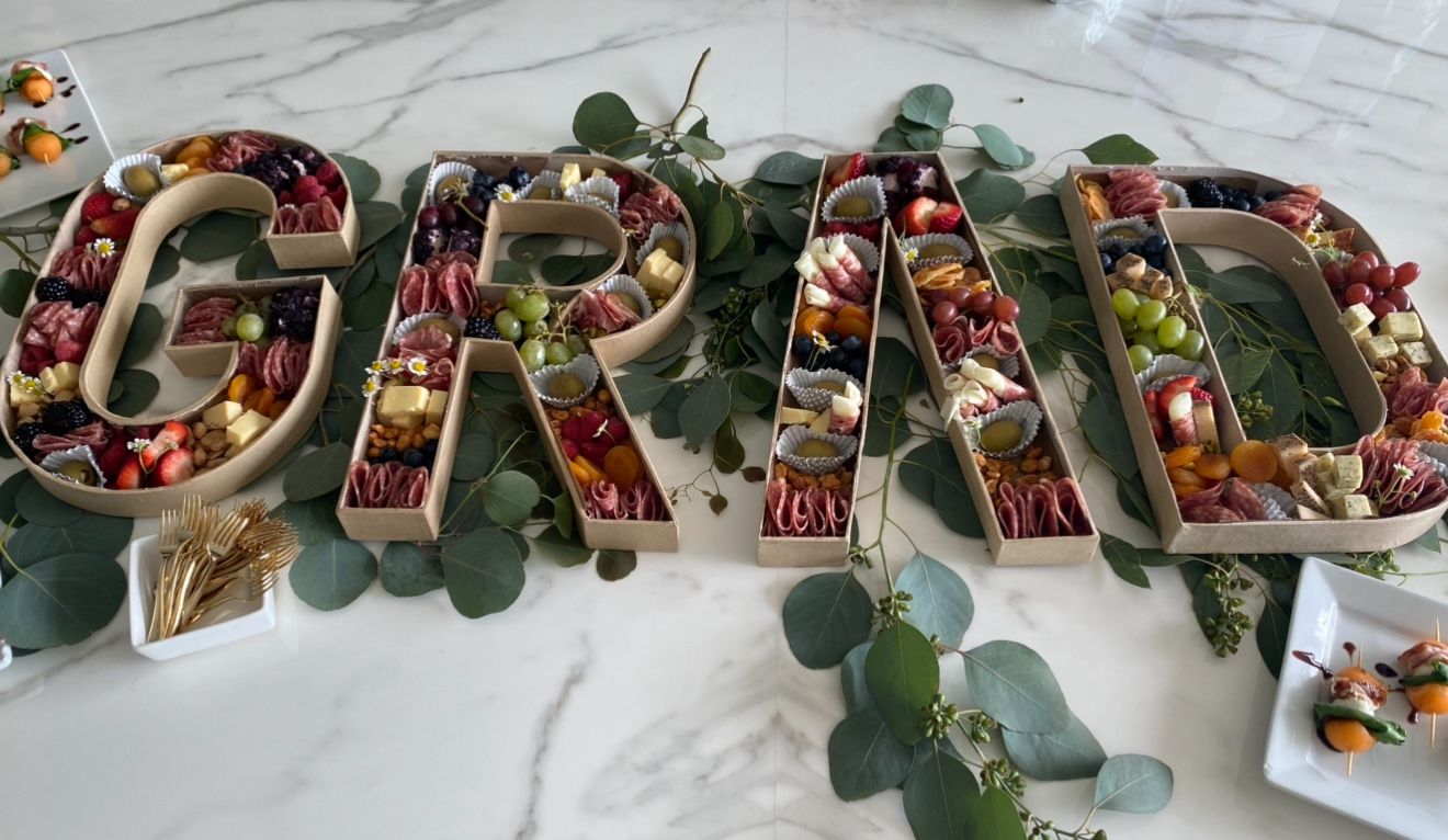 “GRADS” Cardboard, Charcuterie, 16 Inch Letters Already Cut