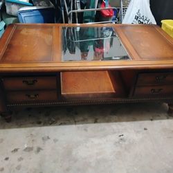 Coffee Table With Glass Top 