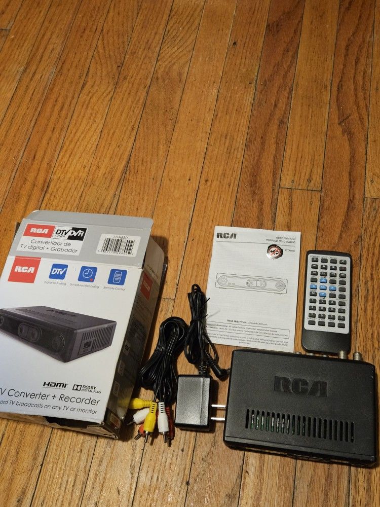 RCA DTA880 DIGITAL TV CONVERTER HDMI