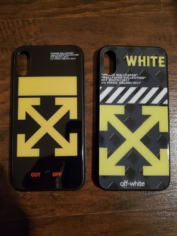 New Off-White iPhone X/Xs phone case