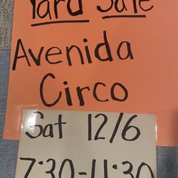 Yard- Garage Sale LOTS OF ITEMS & Low Prices!