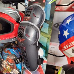 Motocross knee and shin guards adult size special deals $45