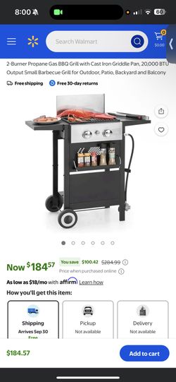 BRAND NEW UNWRAPPED UNASSEMBLED GRILL