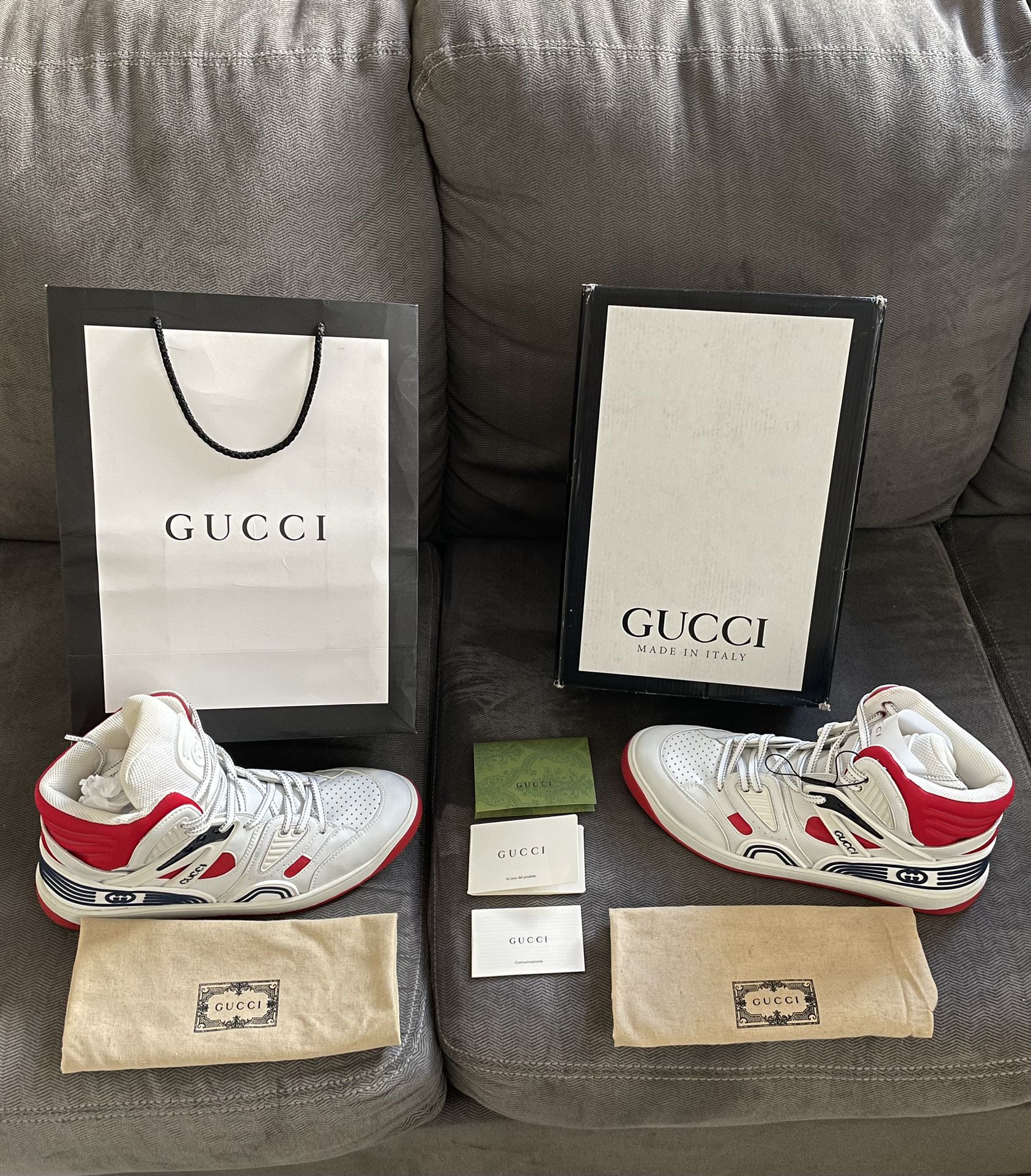 Gucci Shoes - Mens Court Sneakers 