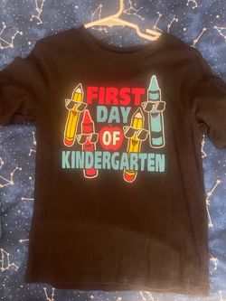 Kindergarten Children’s place T shirt Target hot wheel shirt also $3 size 5
