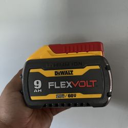 Dewalt 20v/60v Flexvolt Battery 9ah